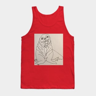 ARSTees Cartoon Bert Kreischer Baby Walrus Tank Top